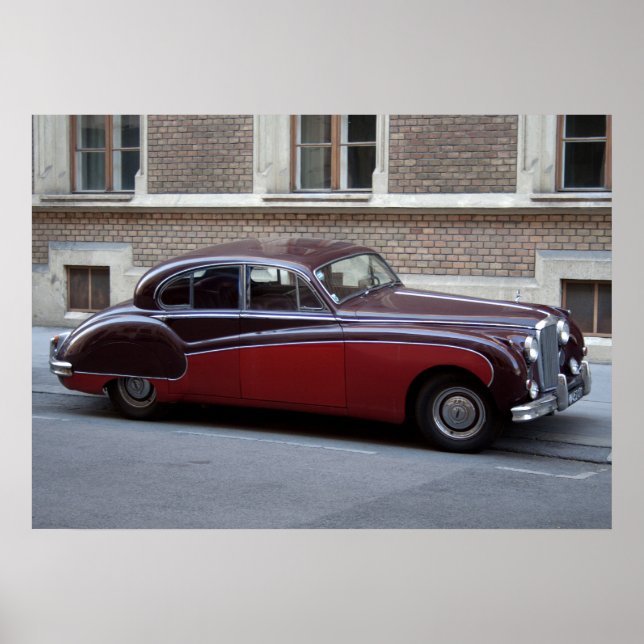 Poster Jaguar Mark IX (Devant)