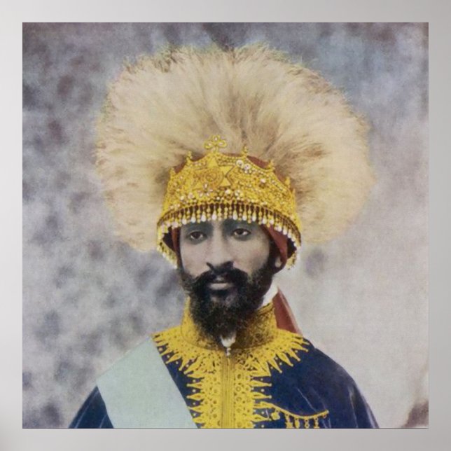 Poster Jah Rasta Livity INI One Love Roots (Devant)