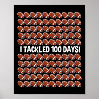 Poster J'Ai Attaqué 100 Jours D'École 100E Jour De Fête F