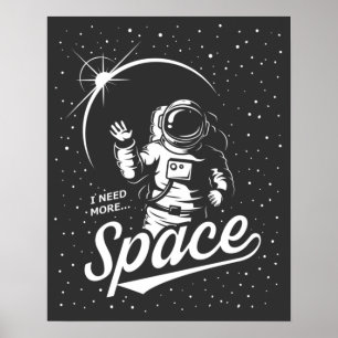 Poster J'Ai Besoin De Plus D'Espace