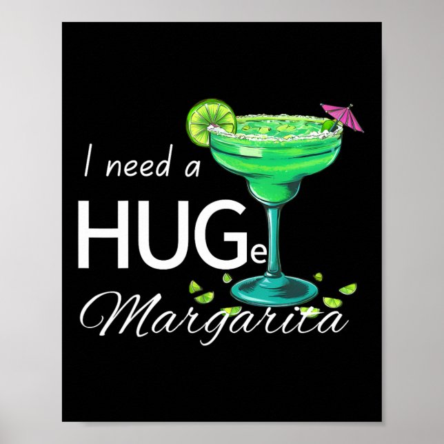 Poster J'Ai Besoin D'Une Grande Margarita Cinco De Mayo P (Devant)