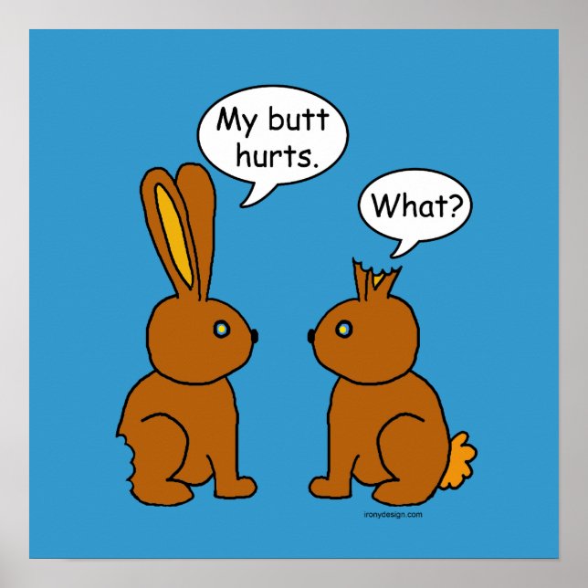 Poster J'Ai Blessé Le Mur ! - Quoi ? (Devant)