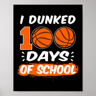 Poster J'Ai Donné 100 Jours De L'École Bysketll