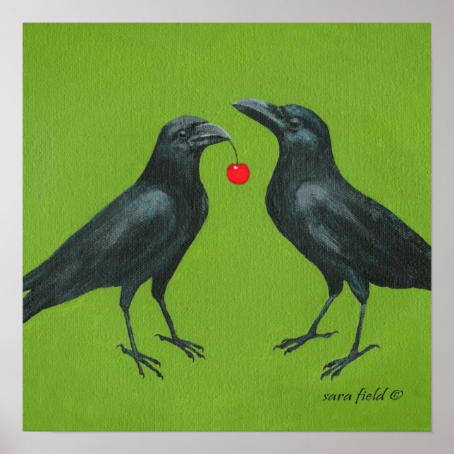 Poster J'ai donné une cerise à mon amour (Devant)