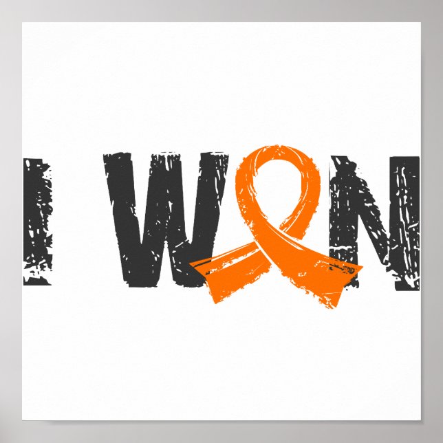 Poster J'ai gagné la leucémie (Devant)