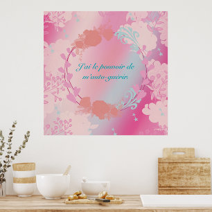 Poster J'ai le pouvoir de m'auto-guérir