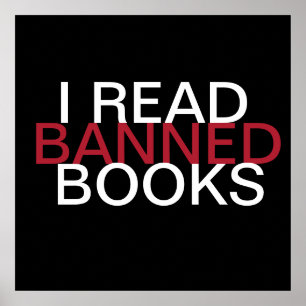 Poster J'Ai Lu L'Affiche Des Livres Interdits
