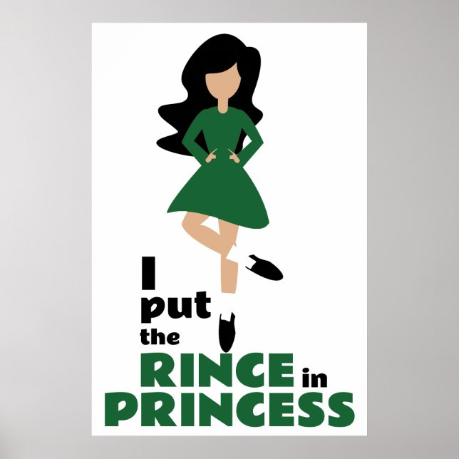 Poster J'ai mis le coing dans la princesse Black Hair Dan (Devant)