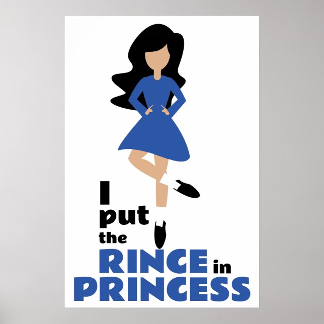 Poster J'ai mis le coing dans la princesse Black Hair Dan (Devant)