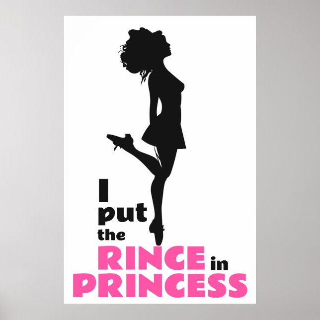 Poster J'ai mis le coing dans Princess Irish Dance (Devant)