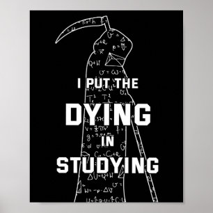 Poster J'Ai Mis Le Mort En Étudiant - L'Humour De L'Unive