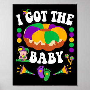 Poster J'Ai Obtenu Le Carnaval De Mardi Gras De Byby Cute