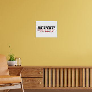 Poster J'ai parlé