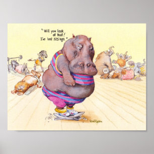 Poster J'ai perdu 375 kilogrammes !