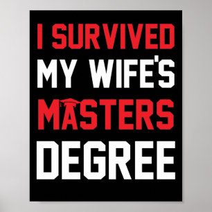 Poster J'ai survécu à la maîtrise de ma femme
