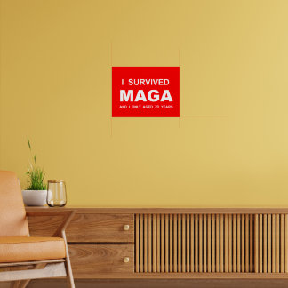 Poster J'ai survécu à MAGA 