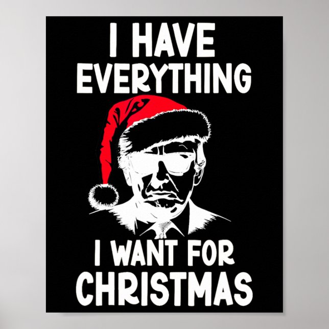 Poster J'Ai Tout Ce Que Je Veux Pour Noël 2024 (Devant)