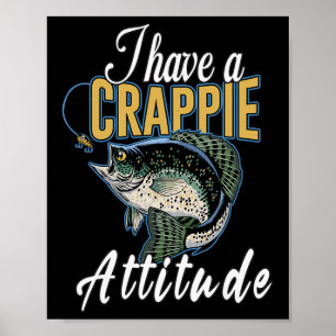 Poster J'ai une attitude de pêche au marache 
