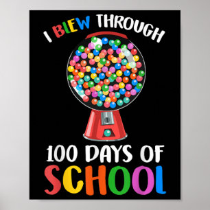 Poster J'Ai Vendu 100 Jours De Gumball À L'École Joyeux 1
