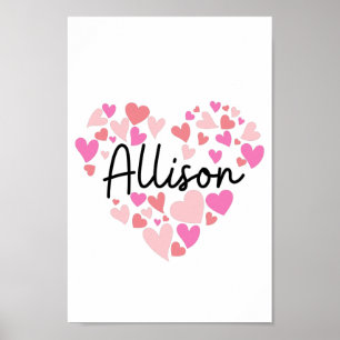 Poster J'aime Allison