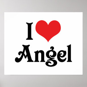 Poster J'aime Ange