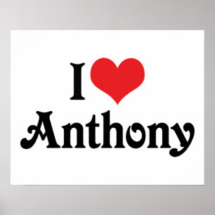 Poster J'aime Anthony