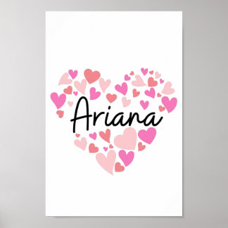Poster J'aime Ariana