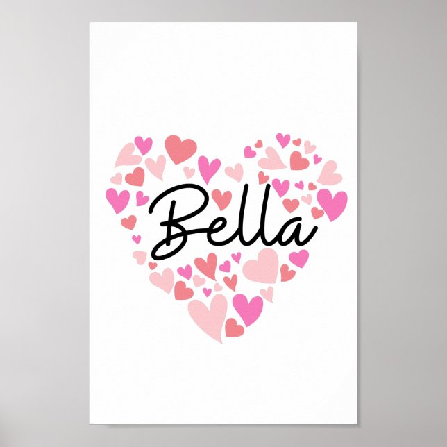 Poster J'aime Bella (Devant)