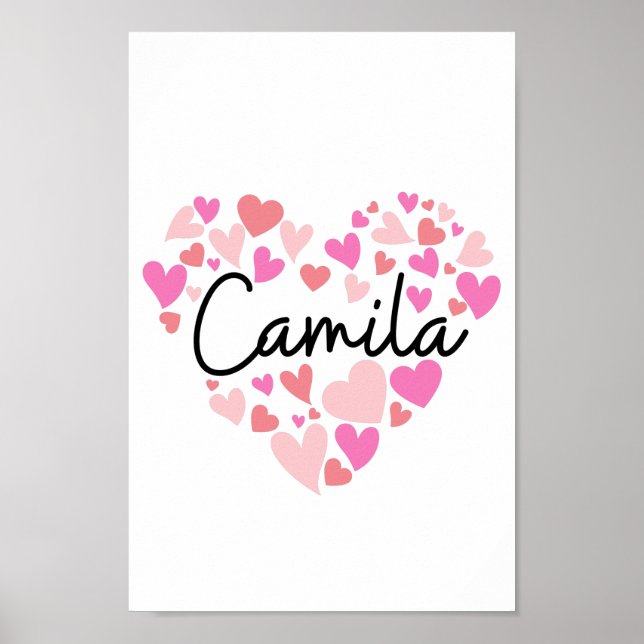 Poster J'aime Camila (Devant)