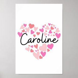 Poster J'aime Caroline