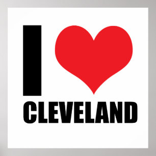 Poster J'aime Cleveland