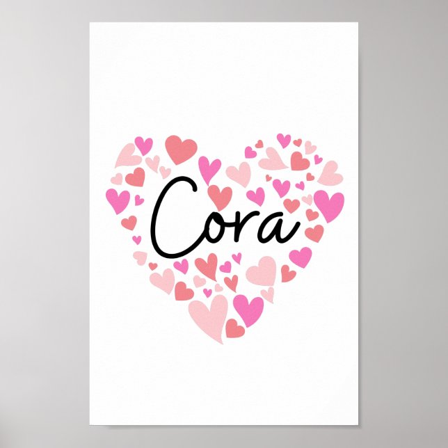 Poster J'aime Cora (Devant)