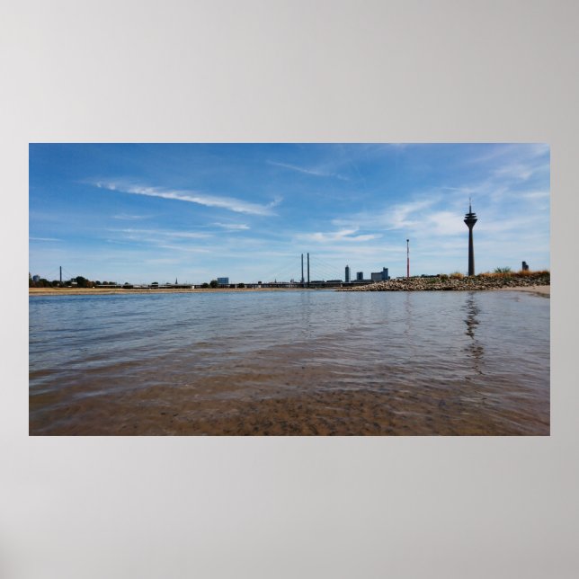 Poster J'aime Düsseldorf (Devant)