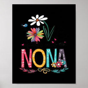 Poster J'Aime Être Appelé Chemise Tournesol Nonna