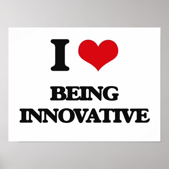 Poster J'Aime Être Innovant (Devant)