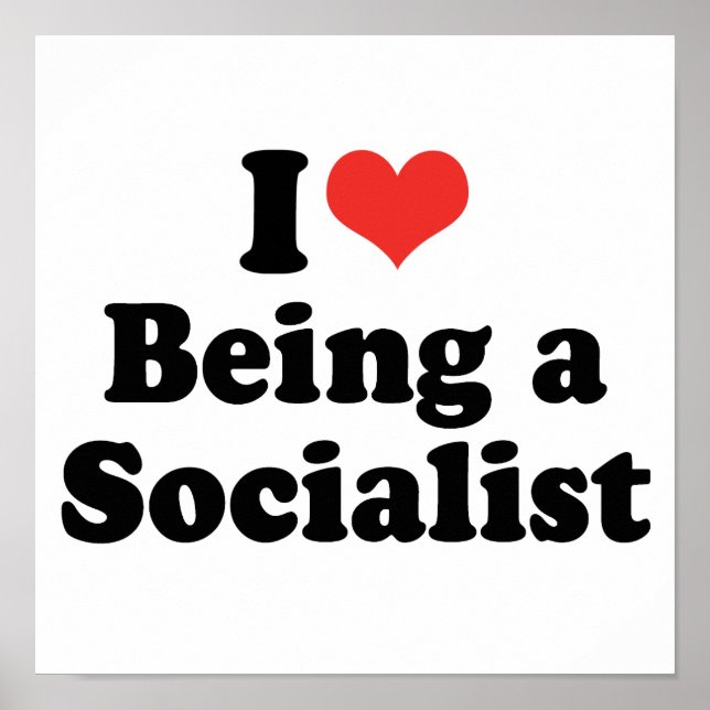 Poster J'AIME ÊTRE SOCIALISTE - .png (Devant)