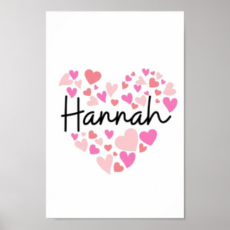 Poster J'aime Hannah