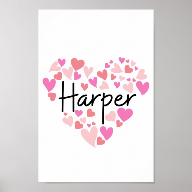 Poster J'aime Harper (Devant)