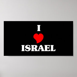 Poster J'aime Israël