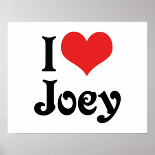 Poster J'Aime Joey