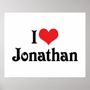 Poster J'aime Jonathan