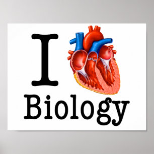 Poster J'aime la biologie