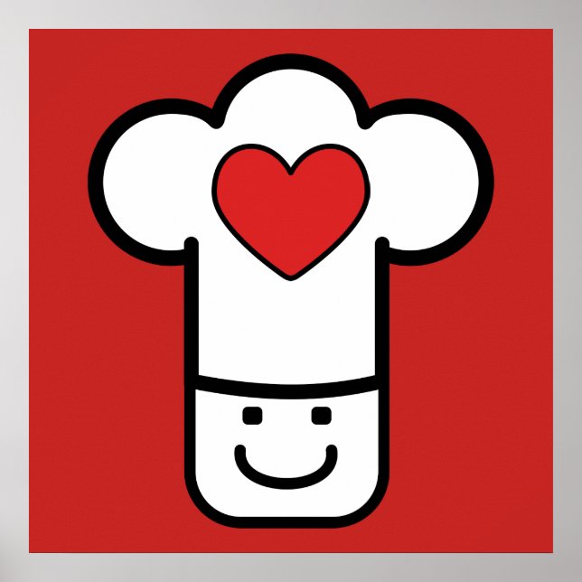 Poster J'aime la Cuisine (Devant)
