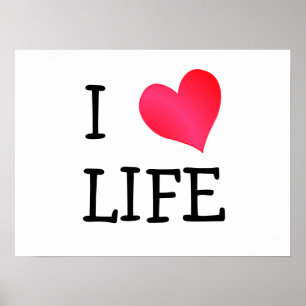 Poster J'aime la vie