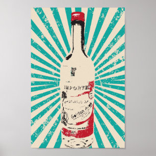 Poster j'aime l'arak