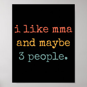 Poster J'aime le MMA et peut-être 3 personnes 25D2A3