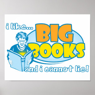 Poster J'Aime Les Grands Livres