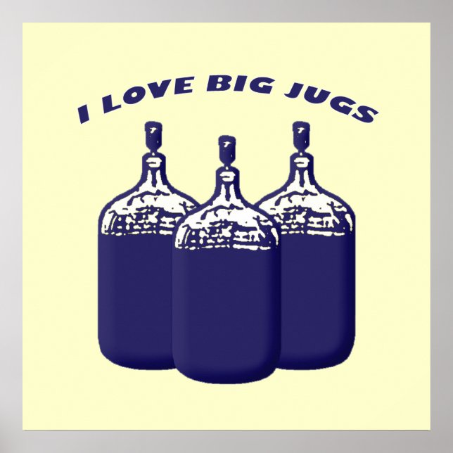 Poster J'Aime Les Gros Jus (Devant)