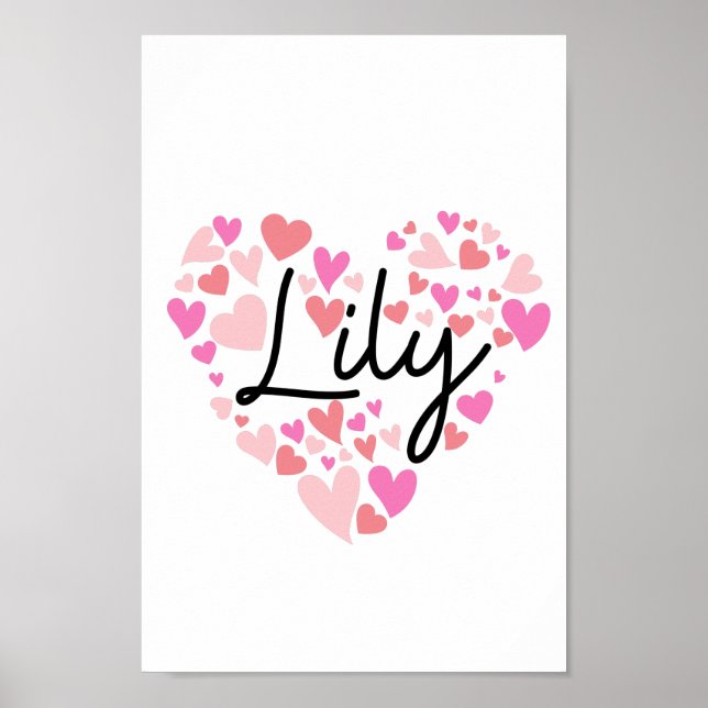 Poster J'aime Lily (Devant)