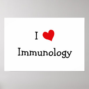 Poster J'aime l'immunologie